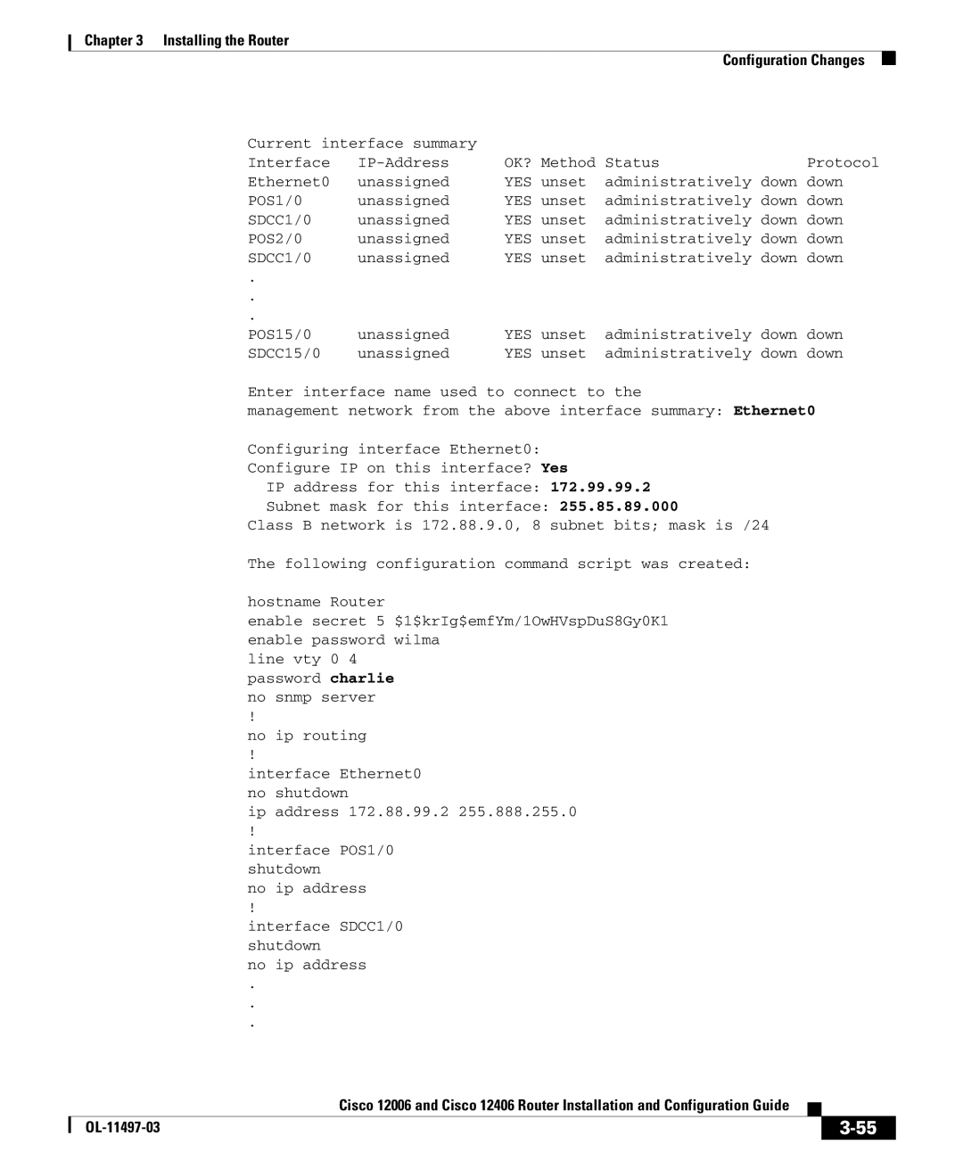 Cisco Systems 12406, 12006 manual SDCC1/0 