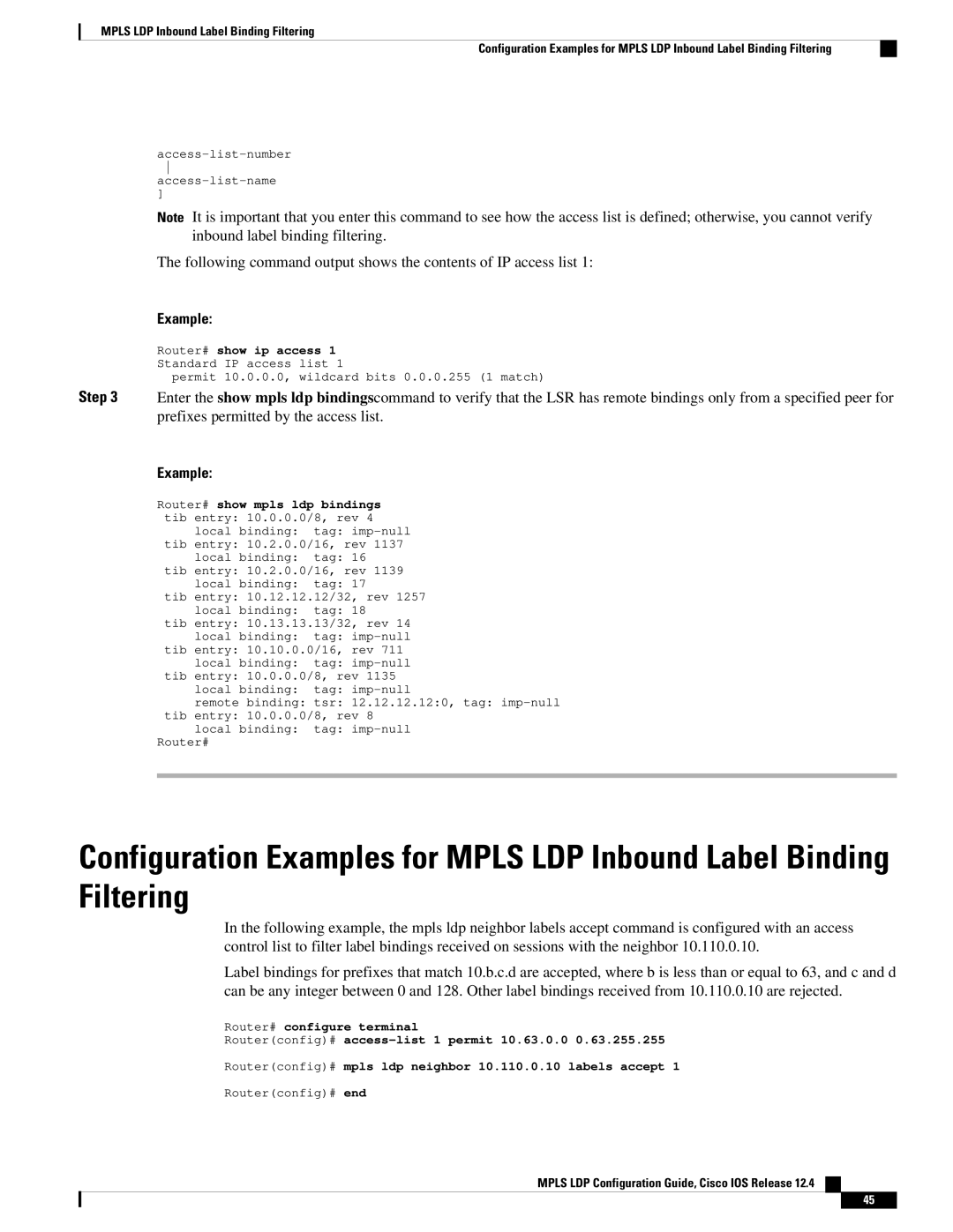 Cisco Systems 12.4 manual Access-list-number Access-list-name 