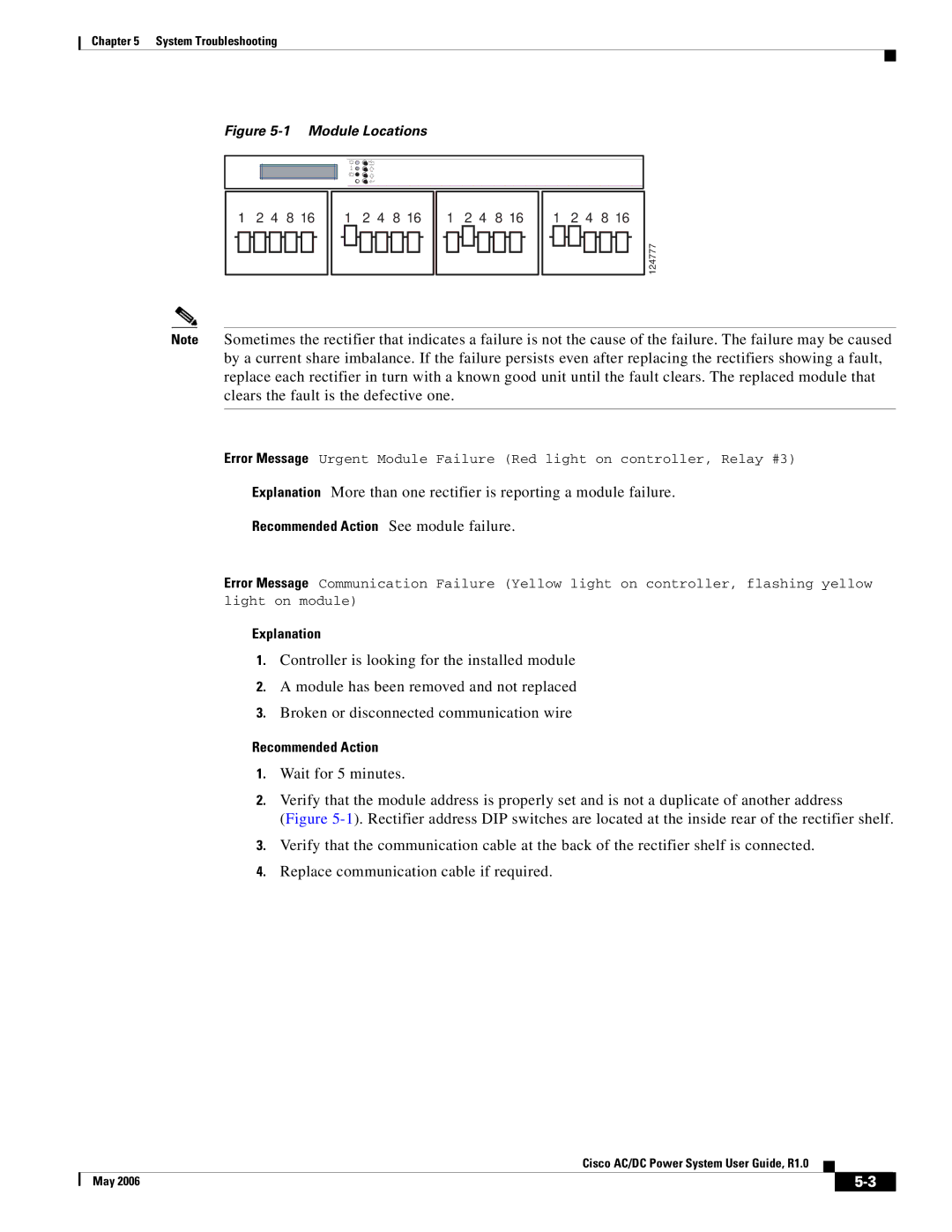 Cisco Systems 124792, 124778, 159330 manual Module Locations 