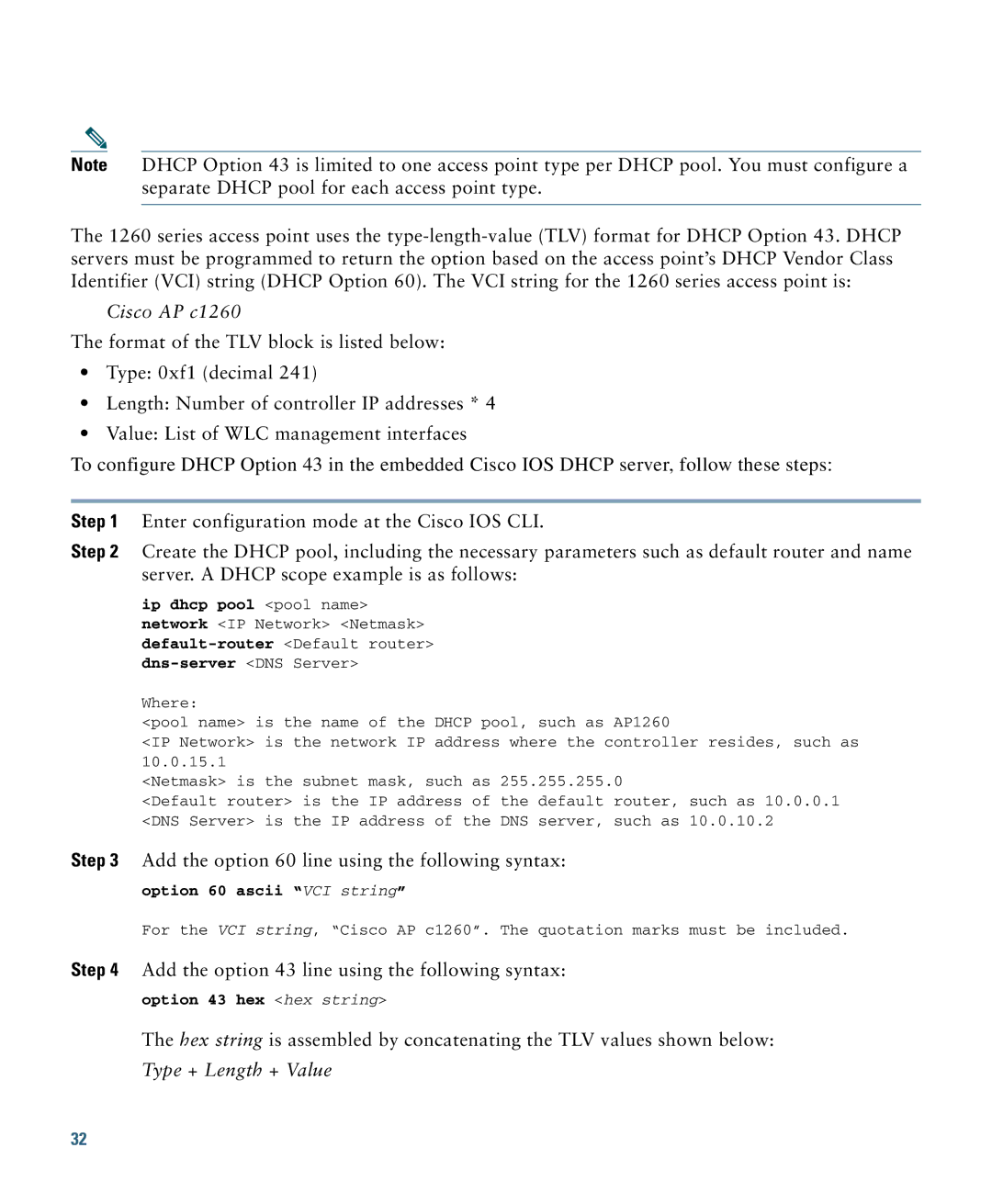 Cisco Systems specifications Cisco AP c1260 