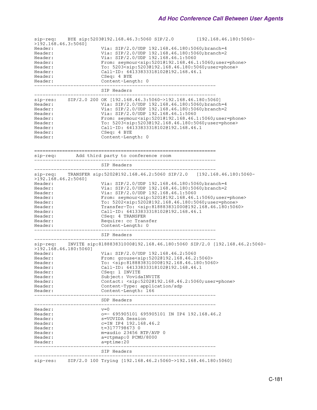 Cisco Systems 1.3.0 manual 181 