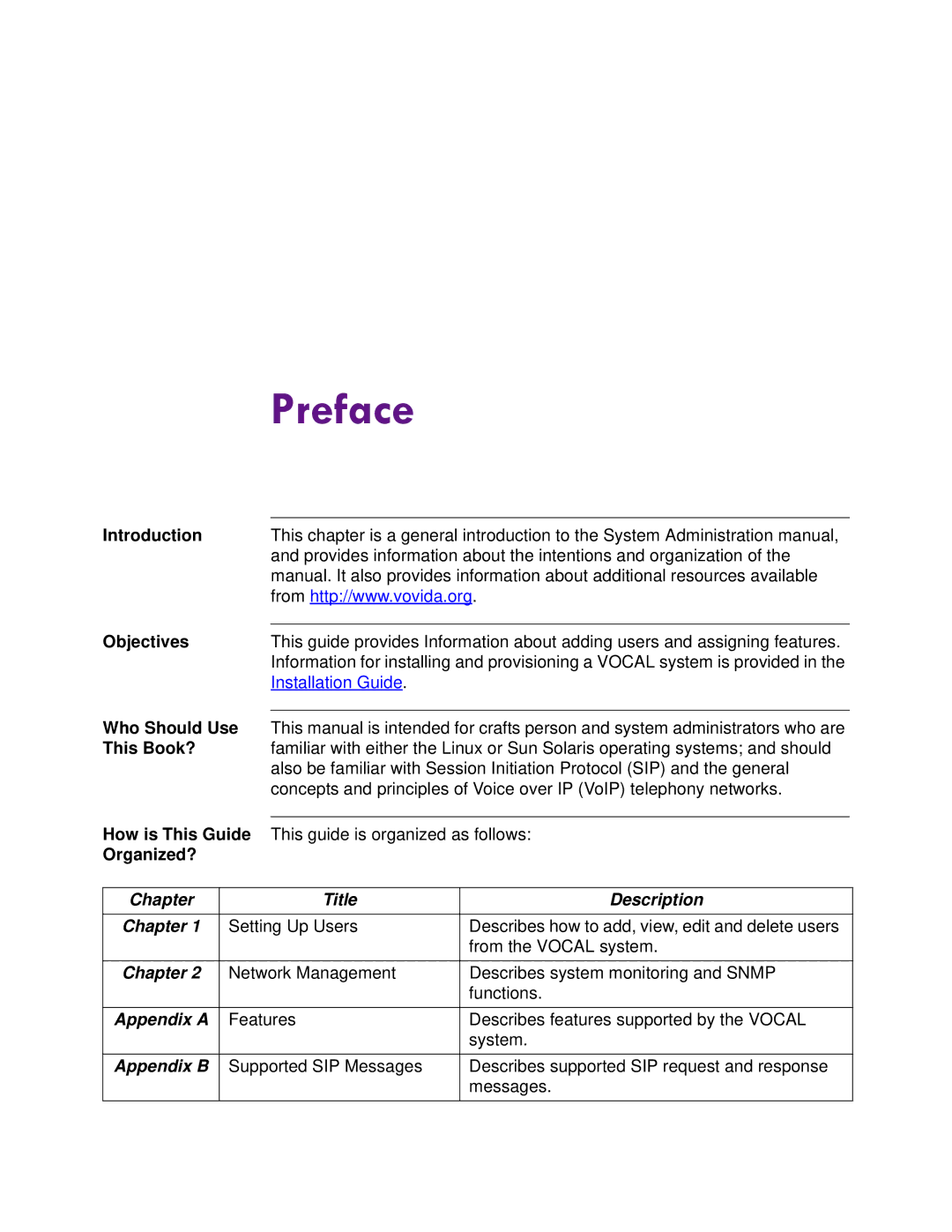 Cisco Systems 1.3.0 manual Chapter Title Description, Appendix a, Appendix B 