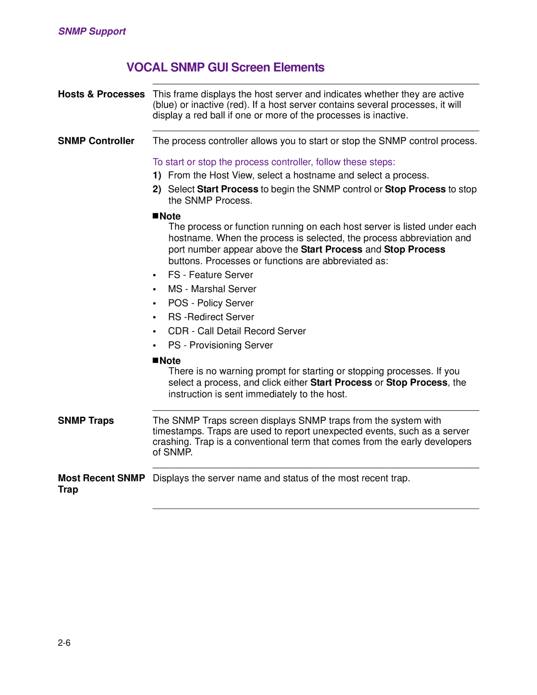 Cisco Systems 1.3.0 manual Snmp Traps 