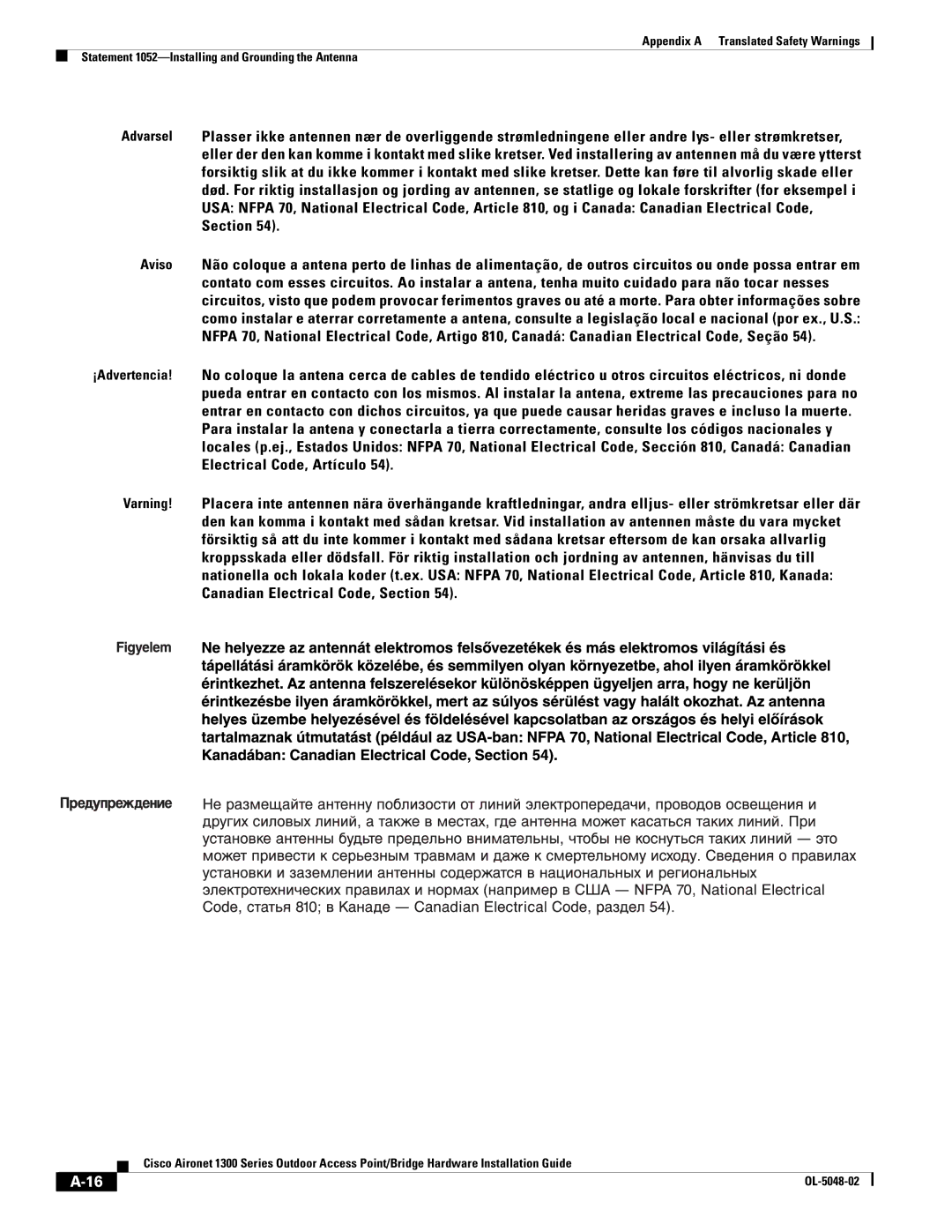 Cisco Systems 1300 Series manual OL-5048-02 