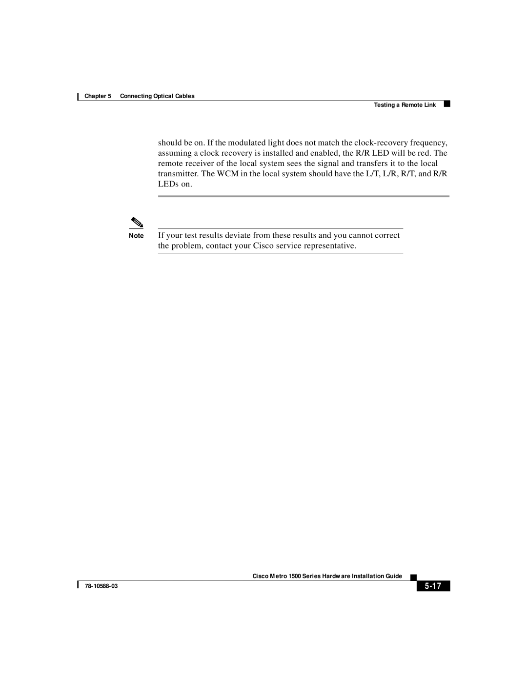Cisco Systems 1500 manual 5-17 
