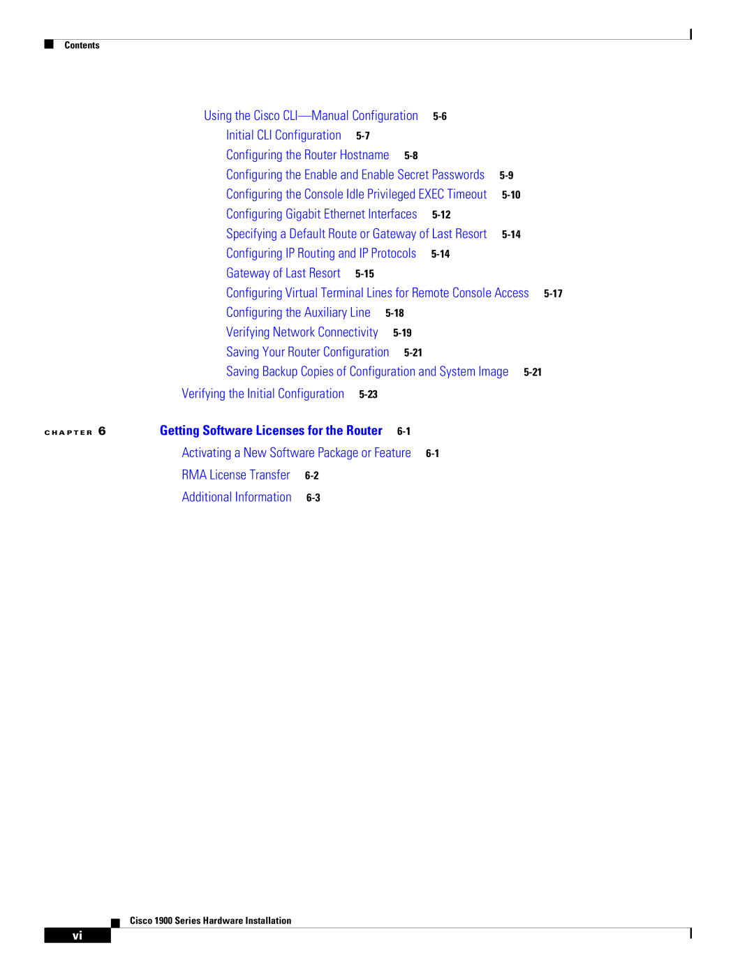 Cisco Systems 1900 Series manual Configuring the Auxiliary Line 