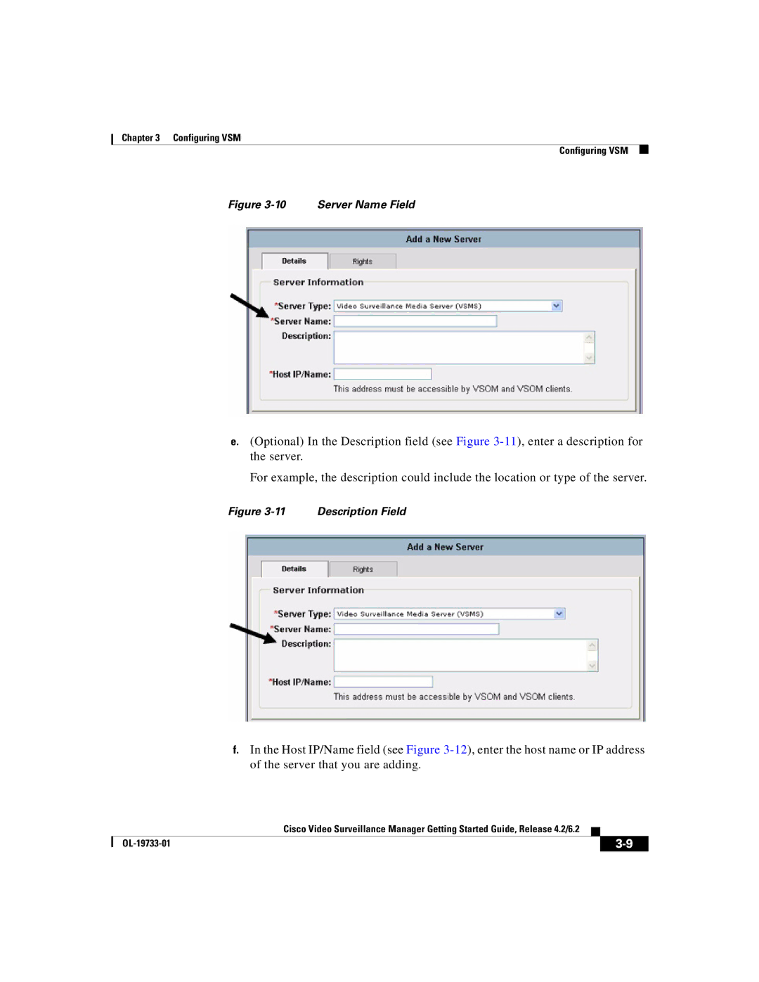 Cisco Systems Release 4.2 manual Server Name Field 