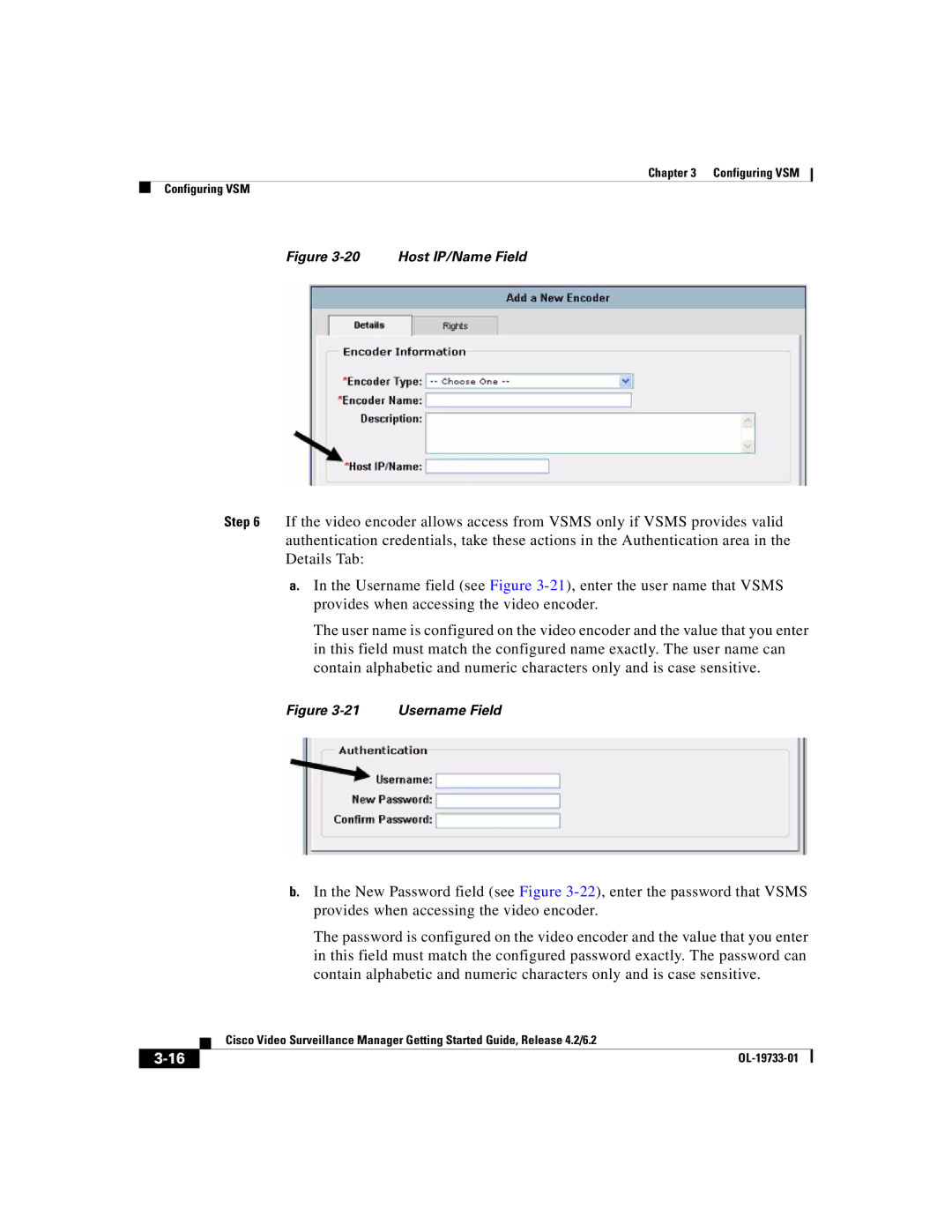 Cisco Systems Release 4.2 manual Host IP/Name Field 