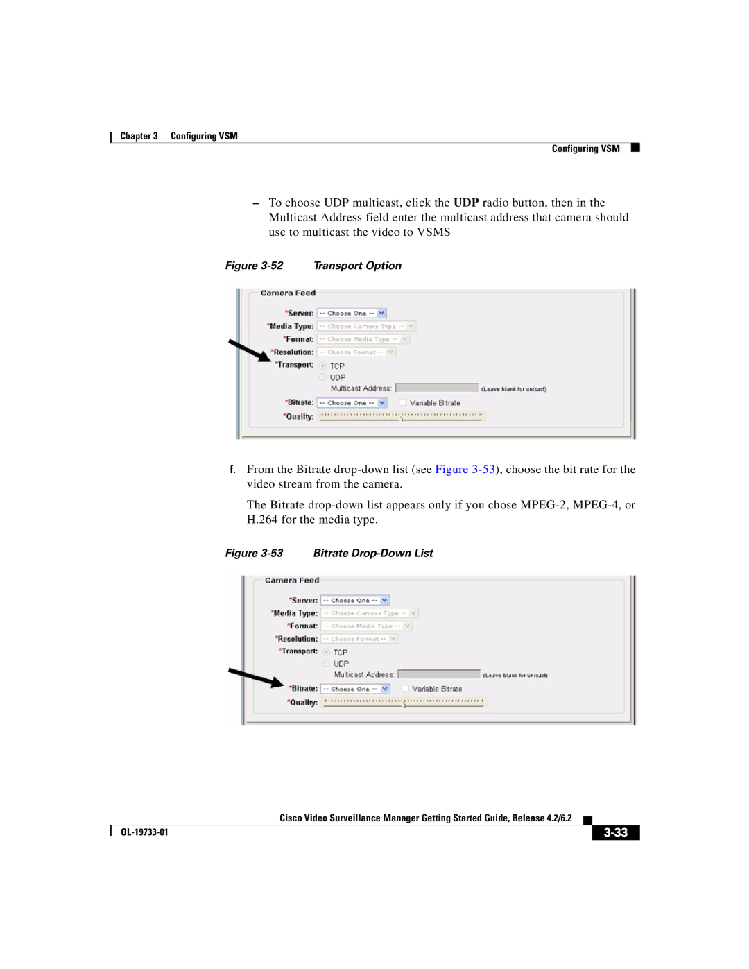 Cisco Systems Release 4.2 manual Transport Option 