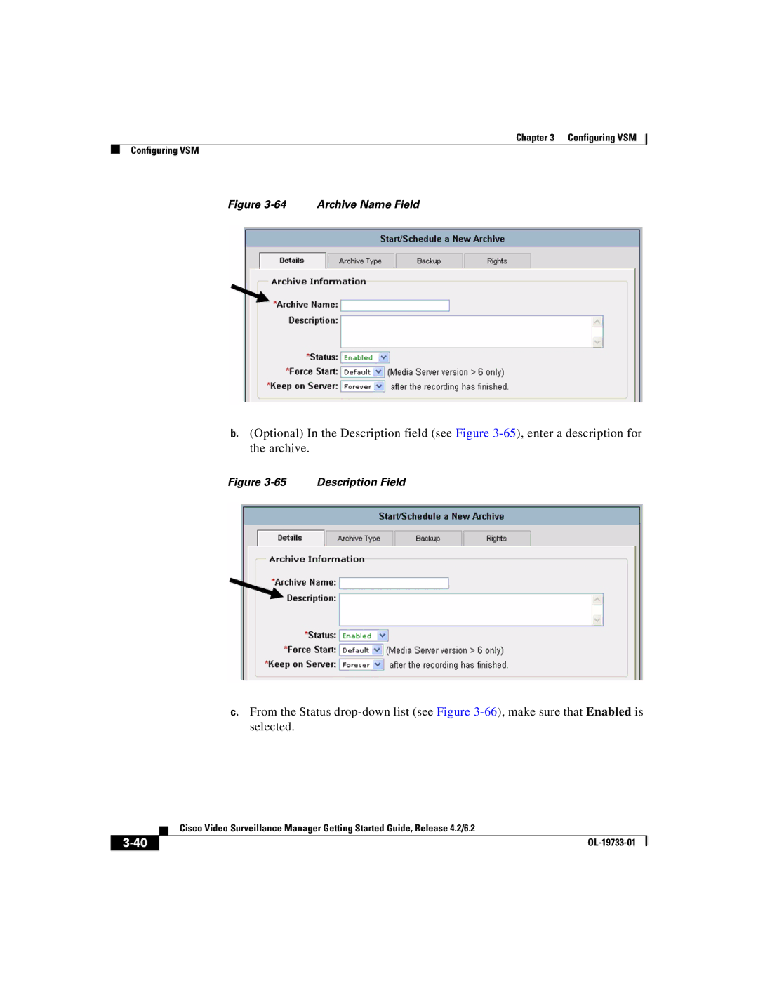 Cisco Systems Release 4.2 manual Archive Name Field 