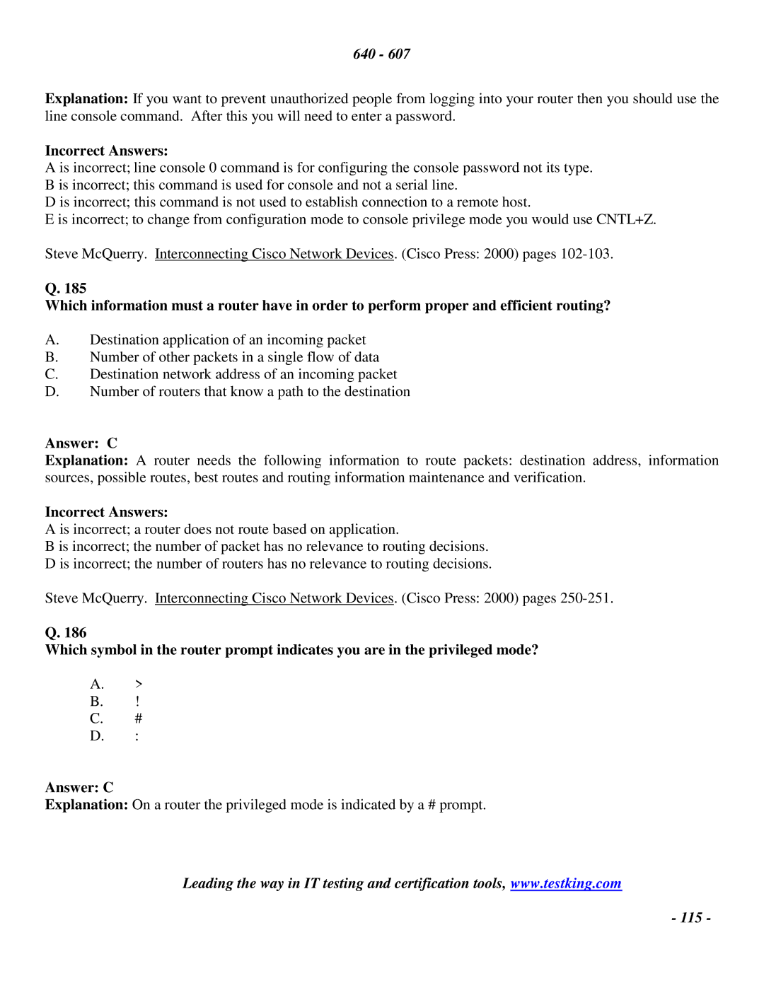 Cisco Systems 2 manual 115 