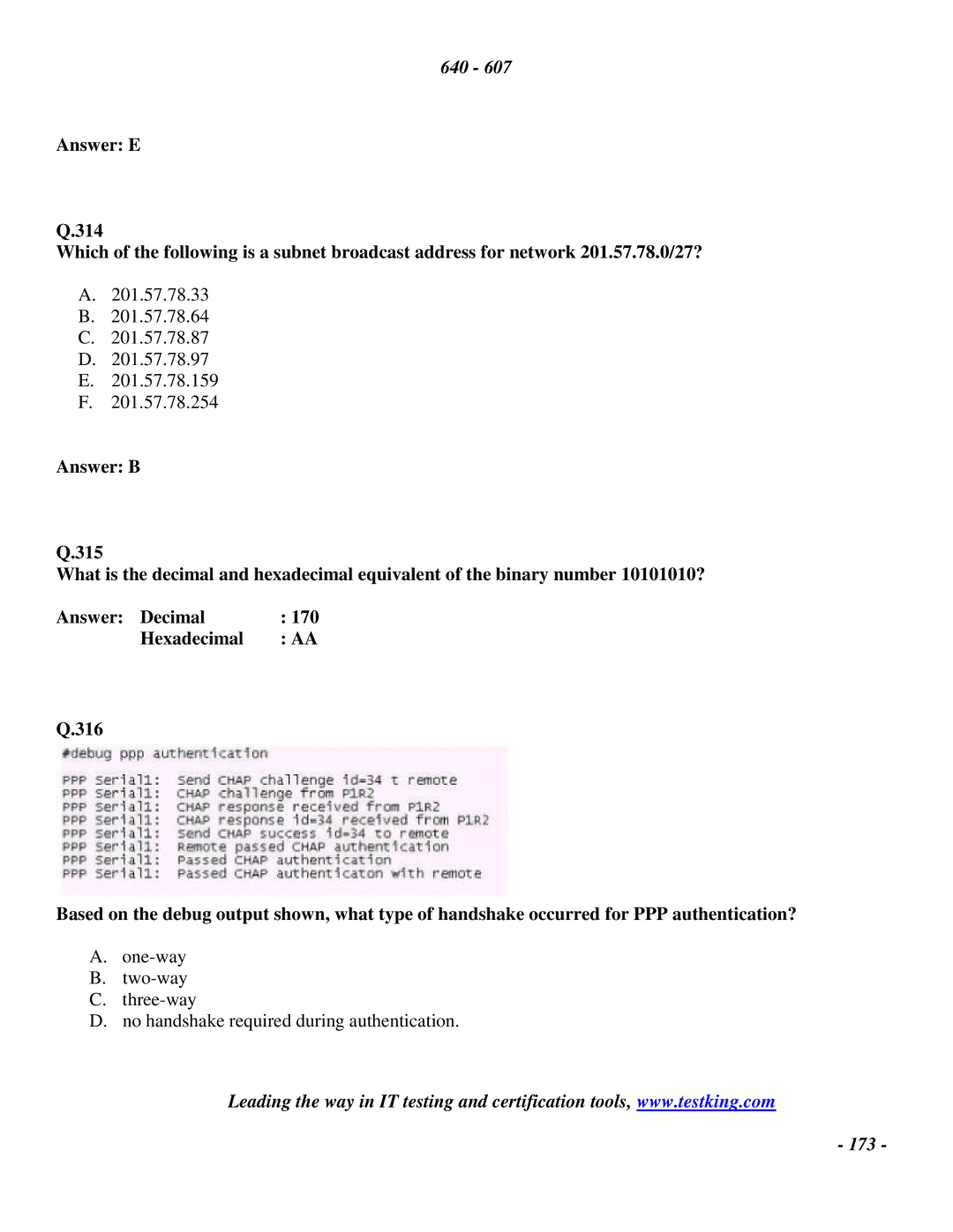 Cisco Systems 2 manual 173 