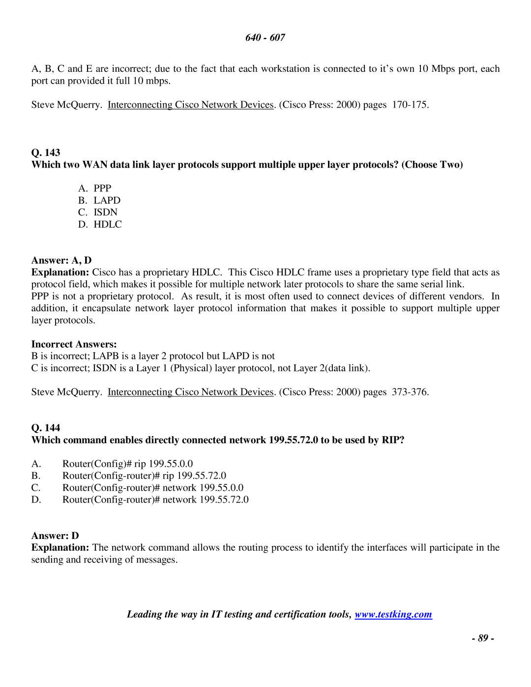 Cisco Systems 2 manual PPP Lapd Isdn Hdlc 