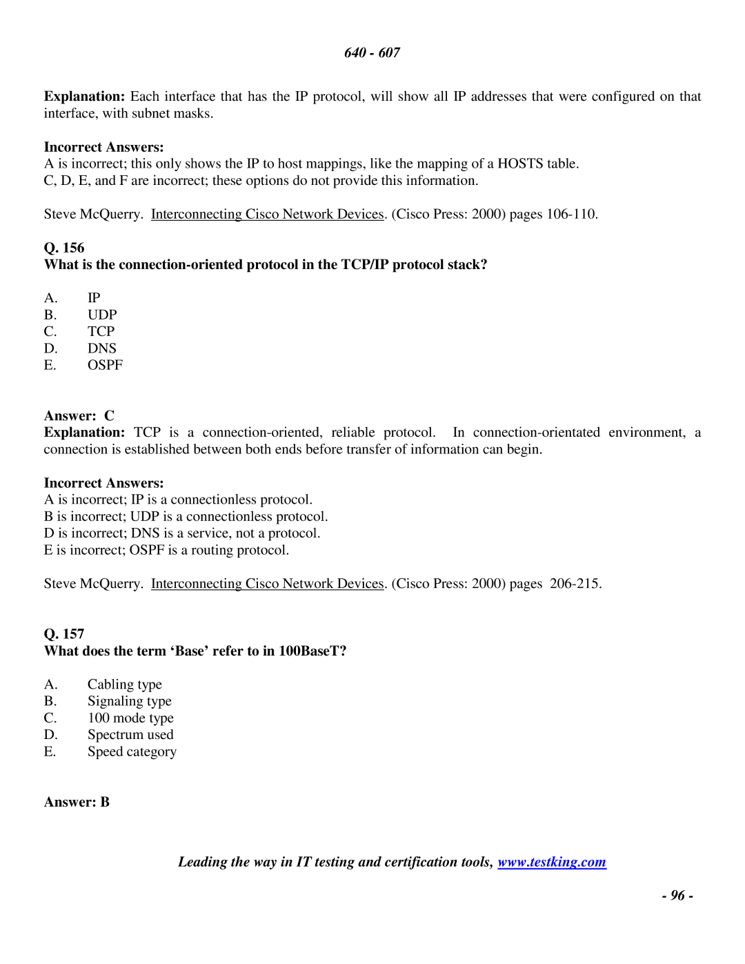 Cisco Systems 2 manual What does the term ‘Base’ refer to in 100BaseT? 