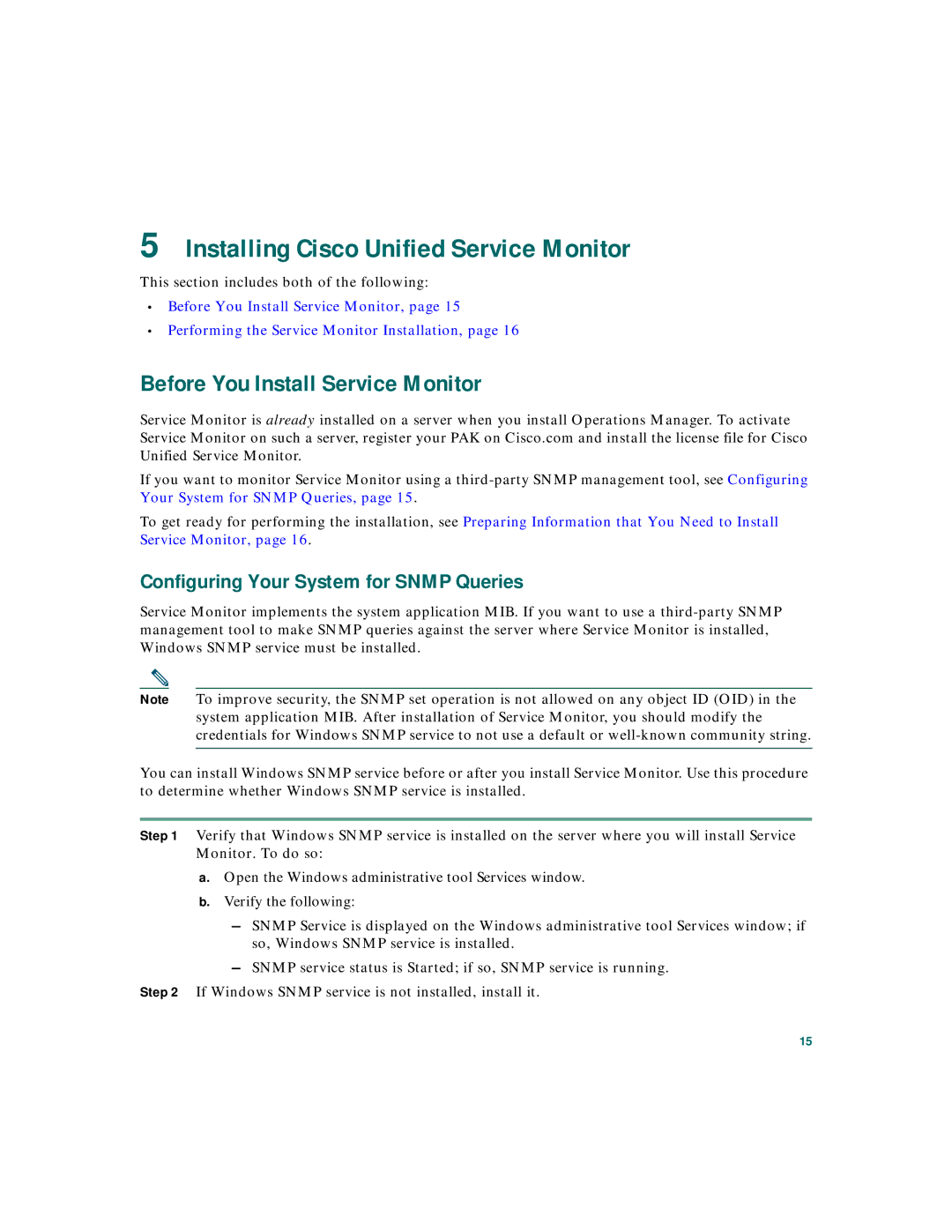 Cisco Systems 2 quick start Installing Cisco Unified Service Monitor, Before You Install Service Monitor 