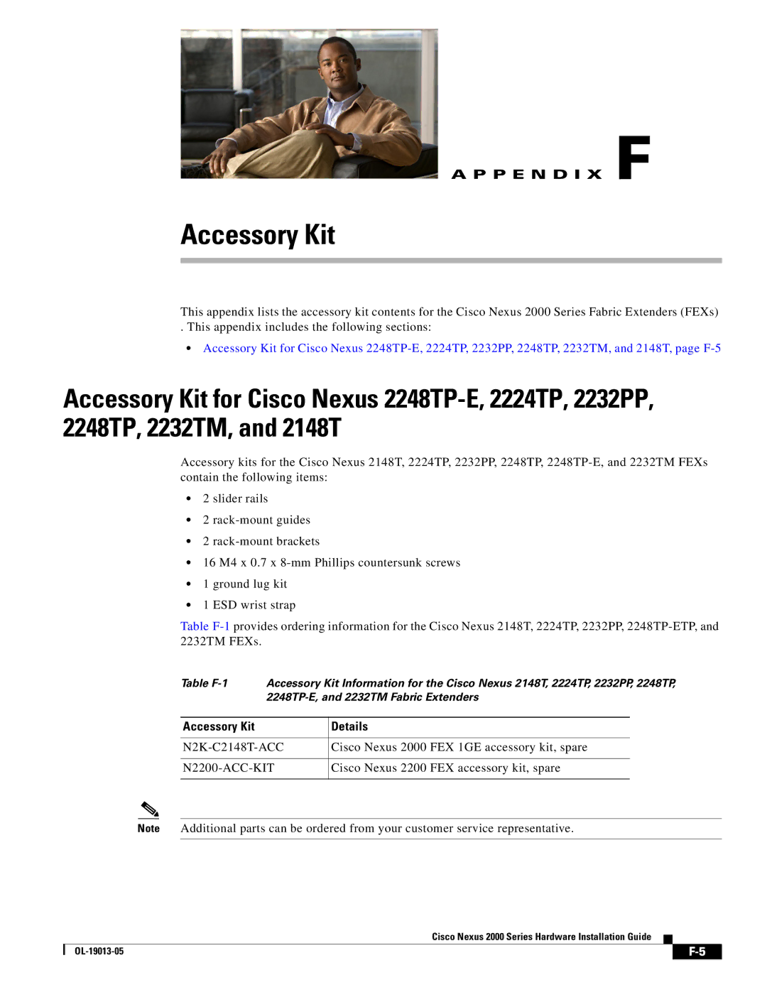 Cisco Systems 2000 manual Accessory Kit Details 