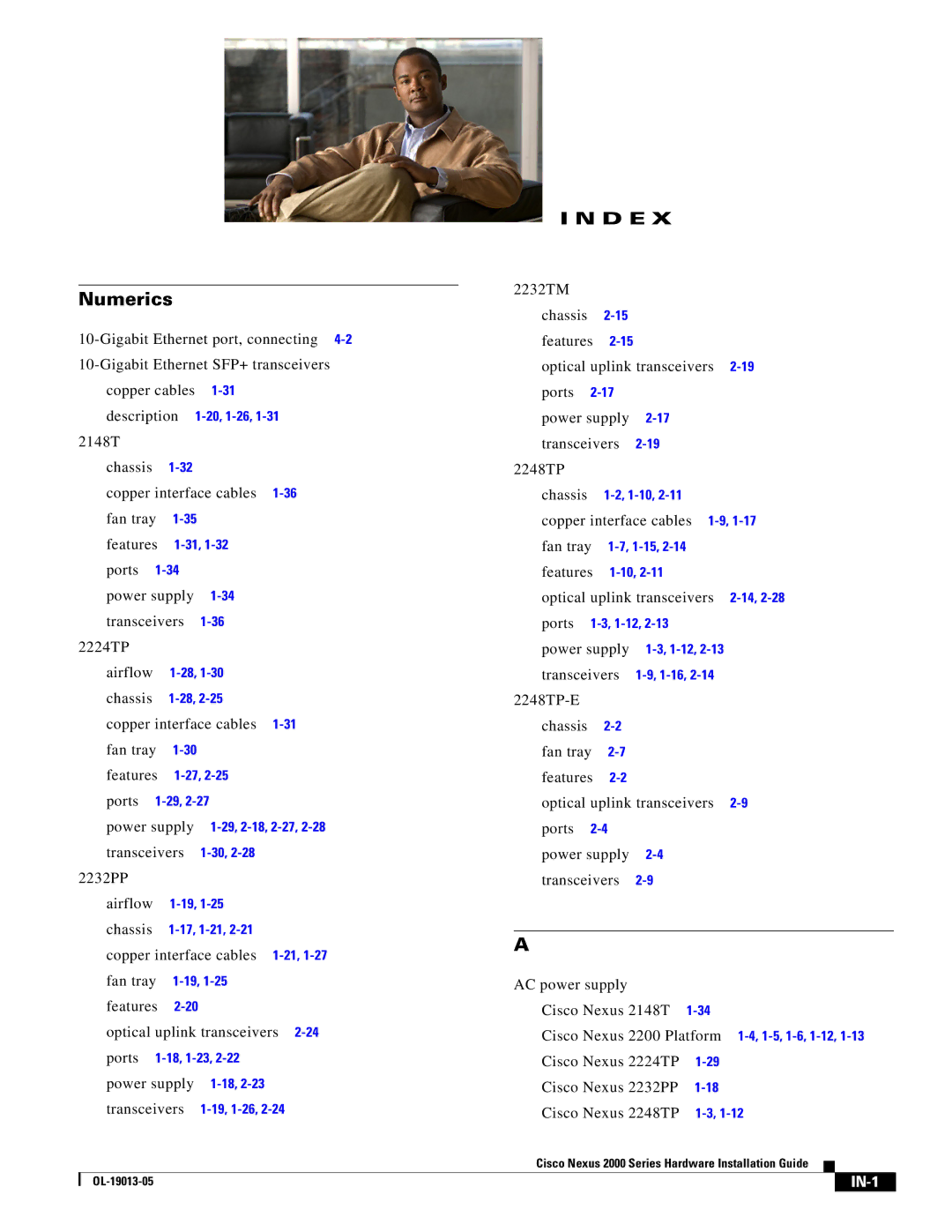 Cisco Systems 2000 manual Numerics 