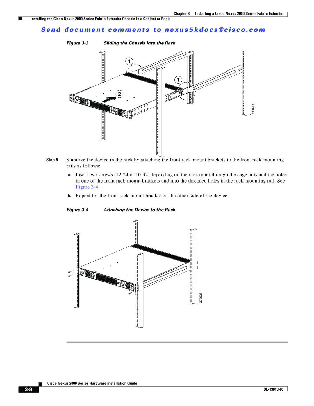 Cisco Systems 2000 manual Sliding the Chassis Into the Rack 