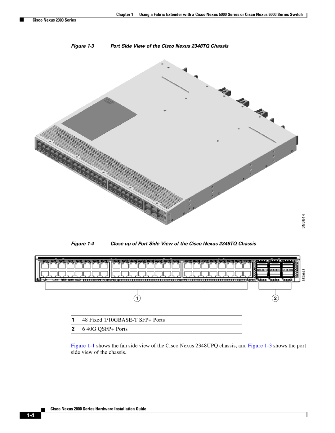 Cisco Systems 2000 manual Fixed 1/10GBASE-T SFP+ Ports 40G QSFP+ Ports 