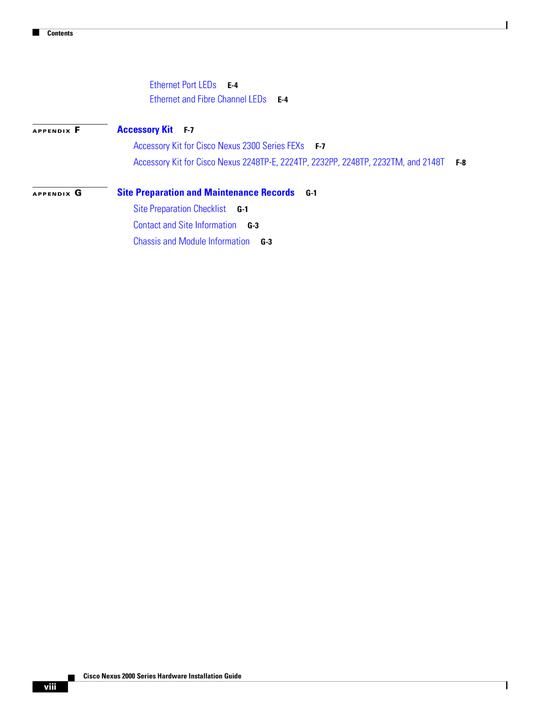 Cisco Systems 2000 manual Accessory Kit F-7 