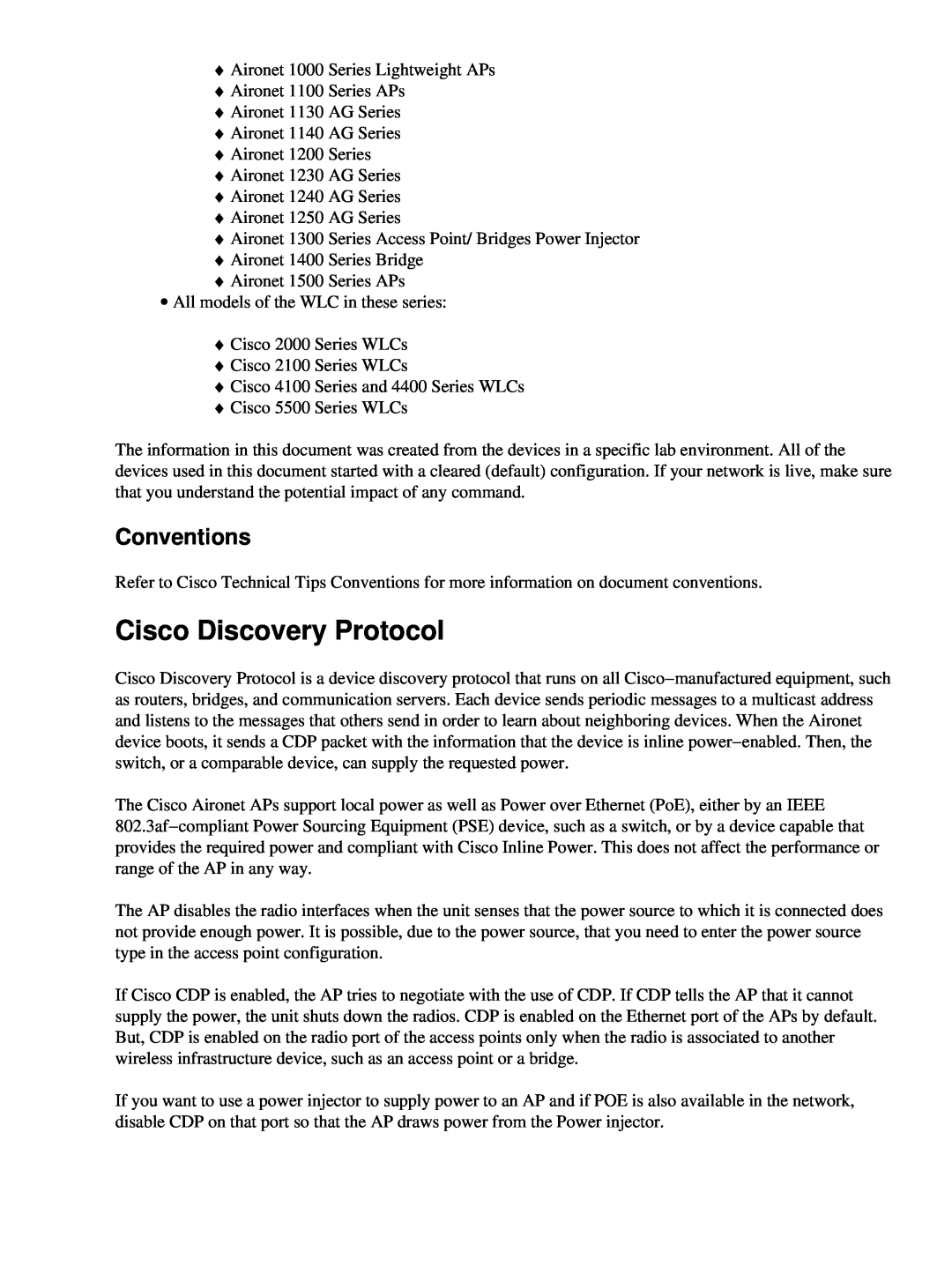 Cisco Systems 2008M-8i, UCSCRAIDMZ220 manual Cisco Discovery Protocol, Conventions 