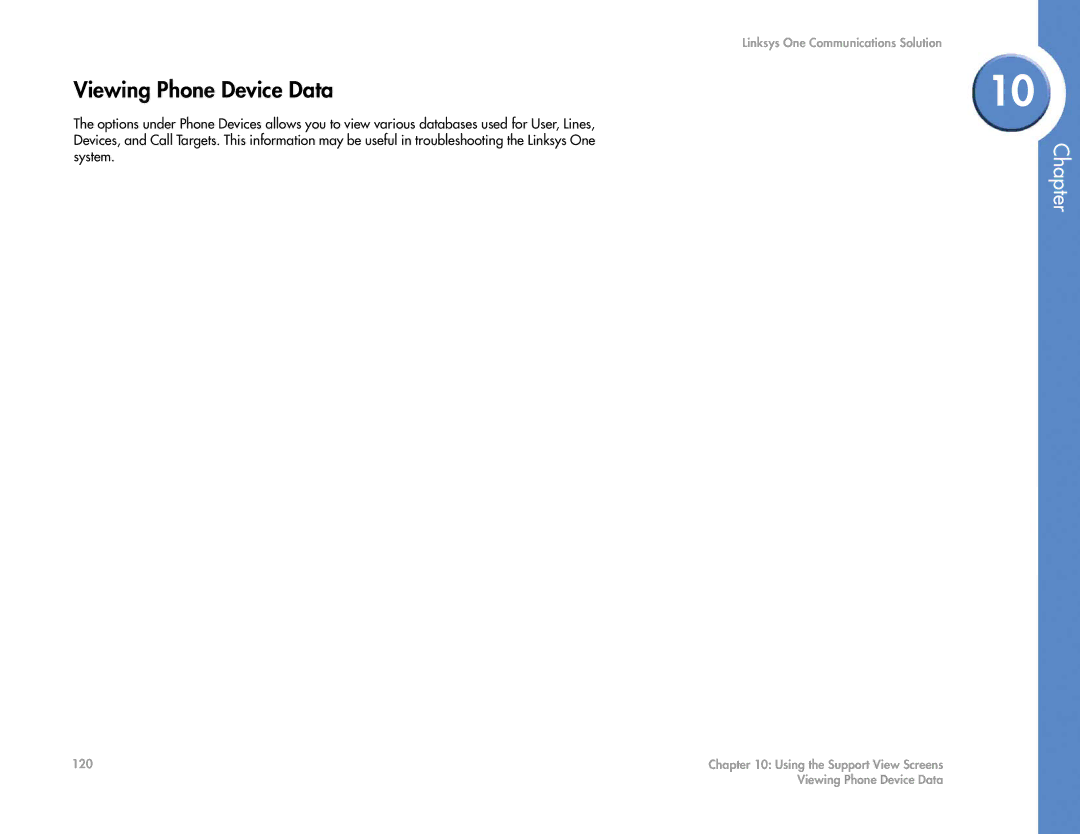 Cisco Systems 2.1 manual Viewing Phone Device Data 