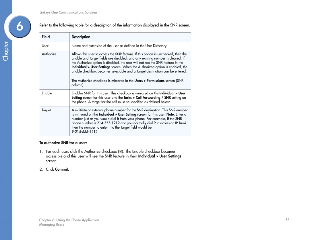 Cisco Systems 2.1 manual Column 