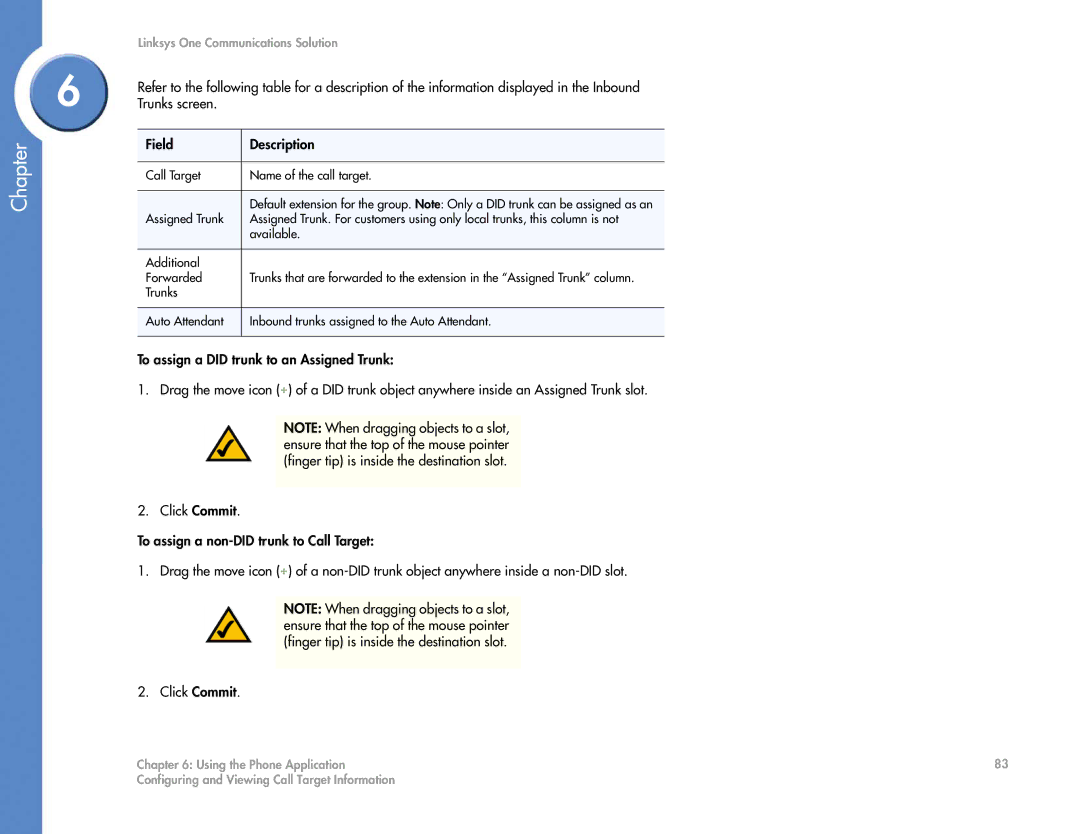 Cisco Systems 2.1 manual Trunks screen Field Description 