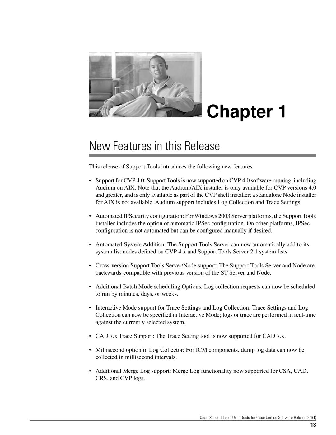 Cisco Systems 2.1(1) manual Chapter, New Features in this Release 