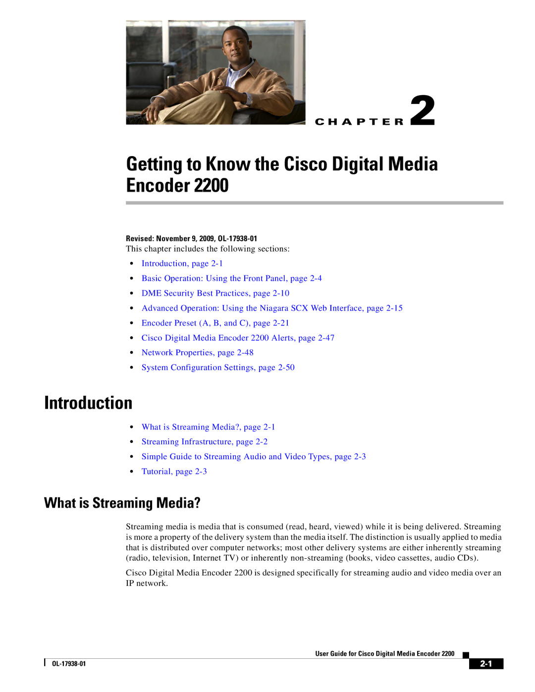 Cisco Systems 2200 manual Introduction, What is Streaming Media? 