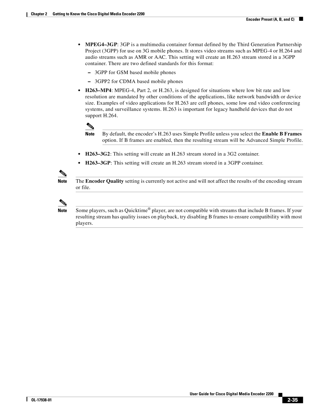 Cisco Systems 2200 manual OL-17938-01 