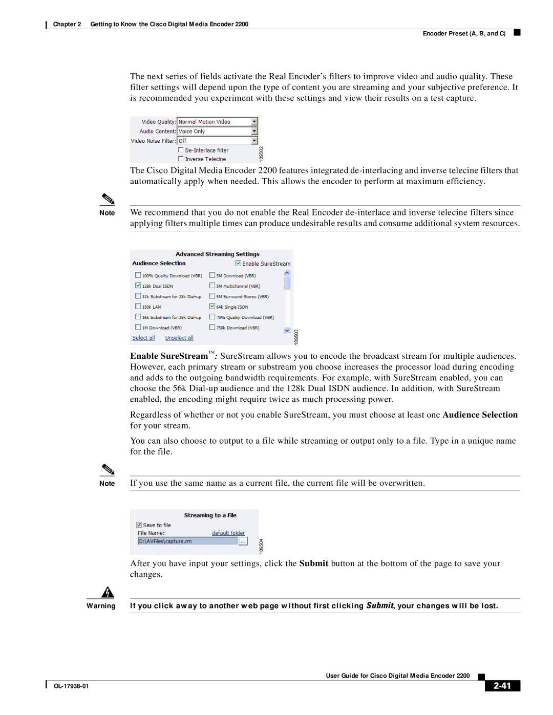 Cisco Systems 2200 manual OL-17938-01 