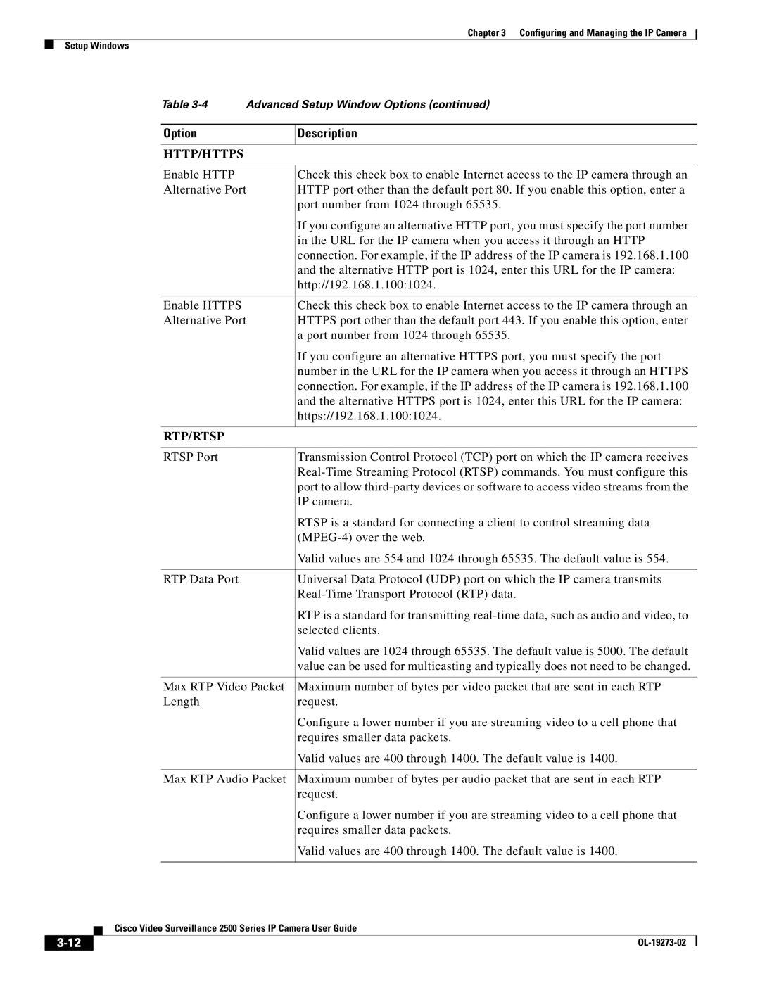 Cisco Systems 2500 Series, CIVS-IPC-2500 manual Http/Https 