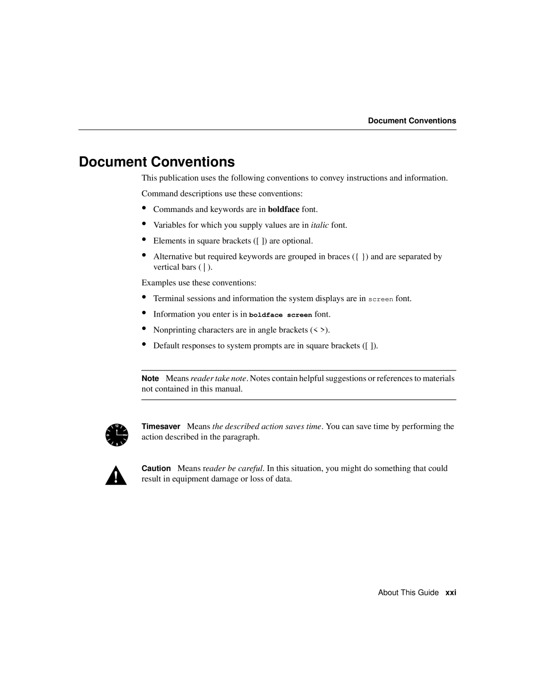 Cisco Systems 2524, 2525 manual Document Conventions 
