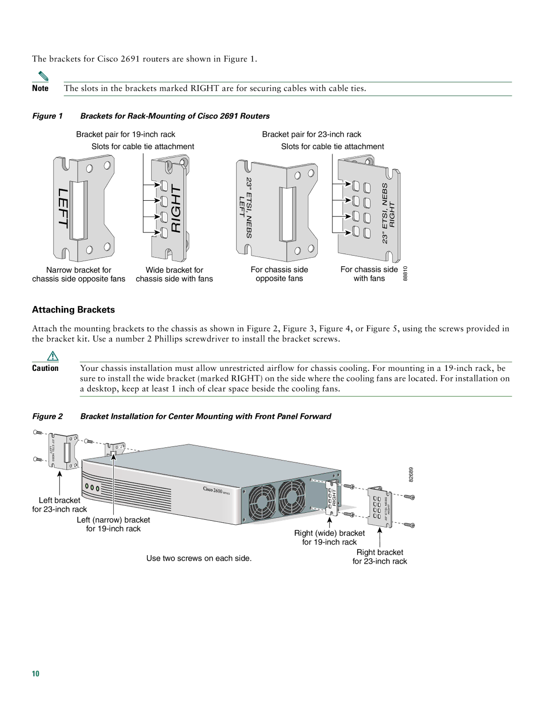 Cisco Systems 2691 quick start Left 