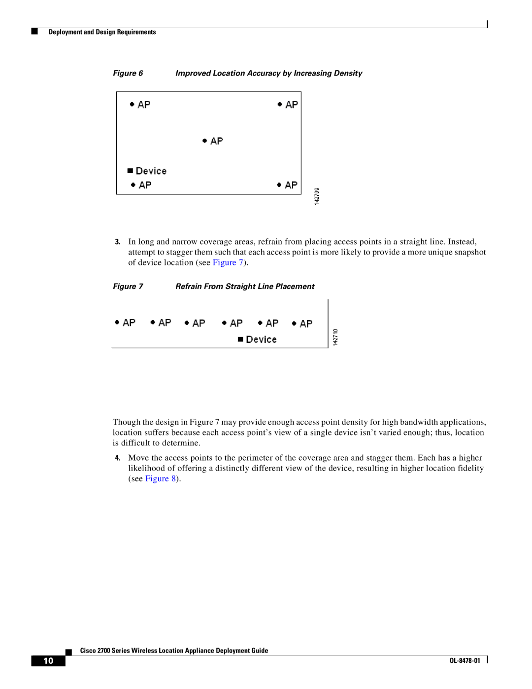 Cisco Systems 2700 manual Improved Location Accuracy by Increasing Density 