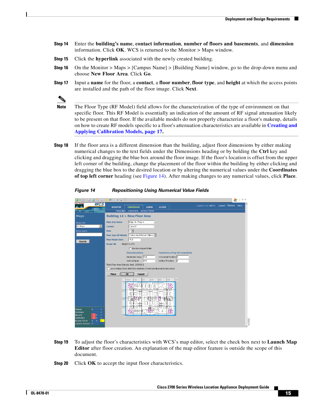 Cisco Systems 2700 manual Applying Calibration Models 