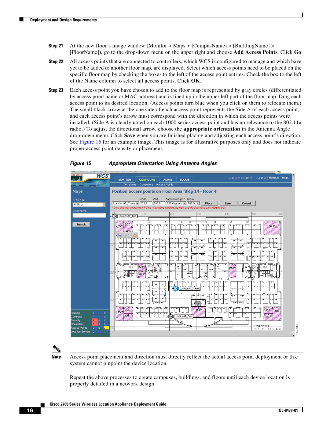 Cisco Systems 2700 manual Appropriate Orientation Using Antenna Angles 