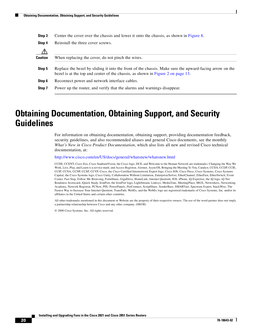 Cisco Systems 2851 Series, 2821 Series manual 