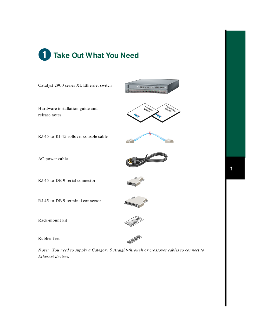 Cisco Systems 2900 Series XL Take Out What You Need, Catalyst 2900 series XL Ethernet switch, release notes, Release 