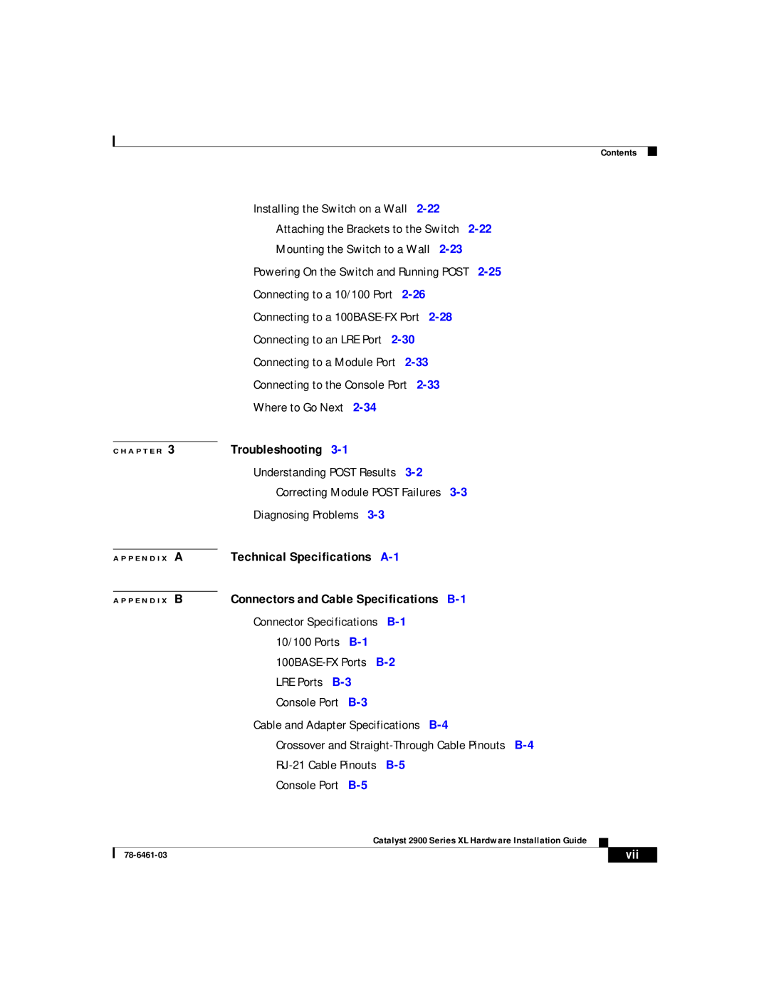 Cisco Systems 2900 Series XL manual Troubleshooting 