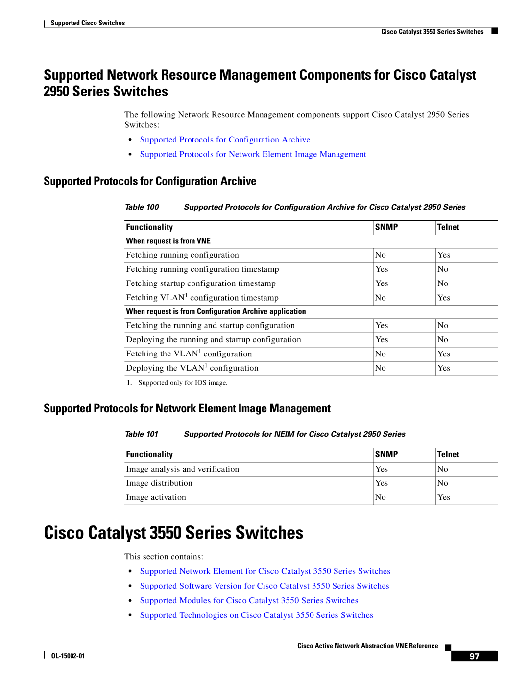 Cisco Systems 2950 manual Cisco Catalyst 3550 Series Switches, Functionality, Telnet 