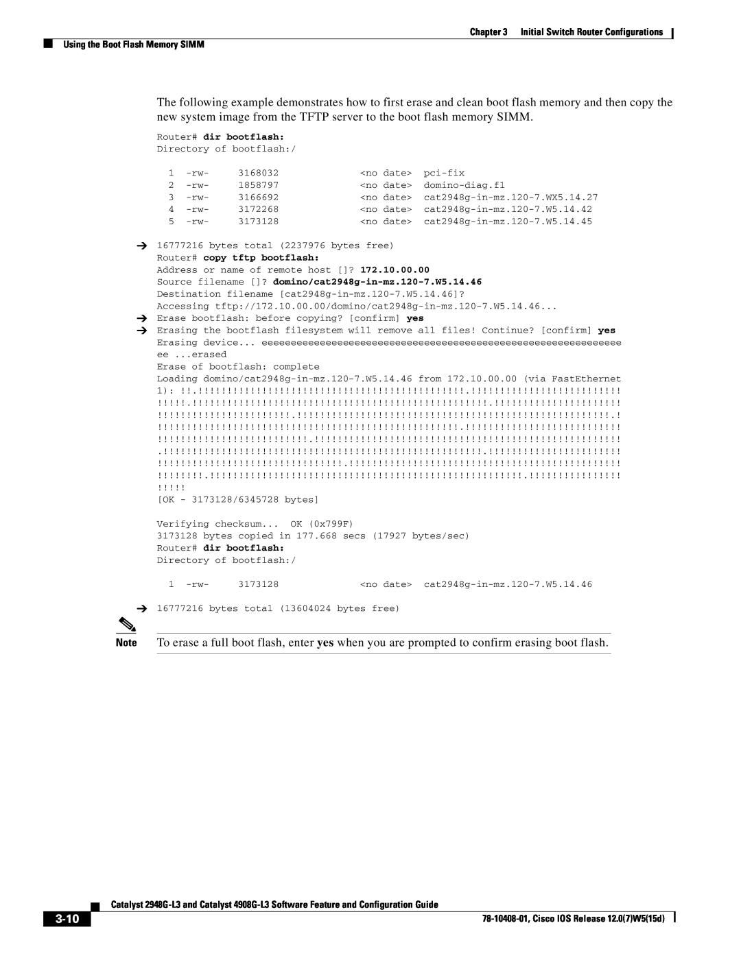 Cisco Systems manual 3-10 