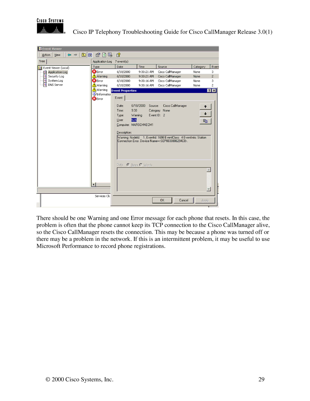 Cisco Systems 30 VIP manual 