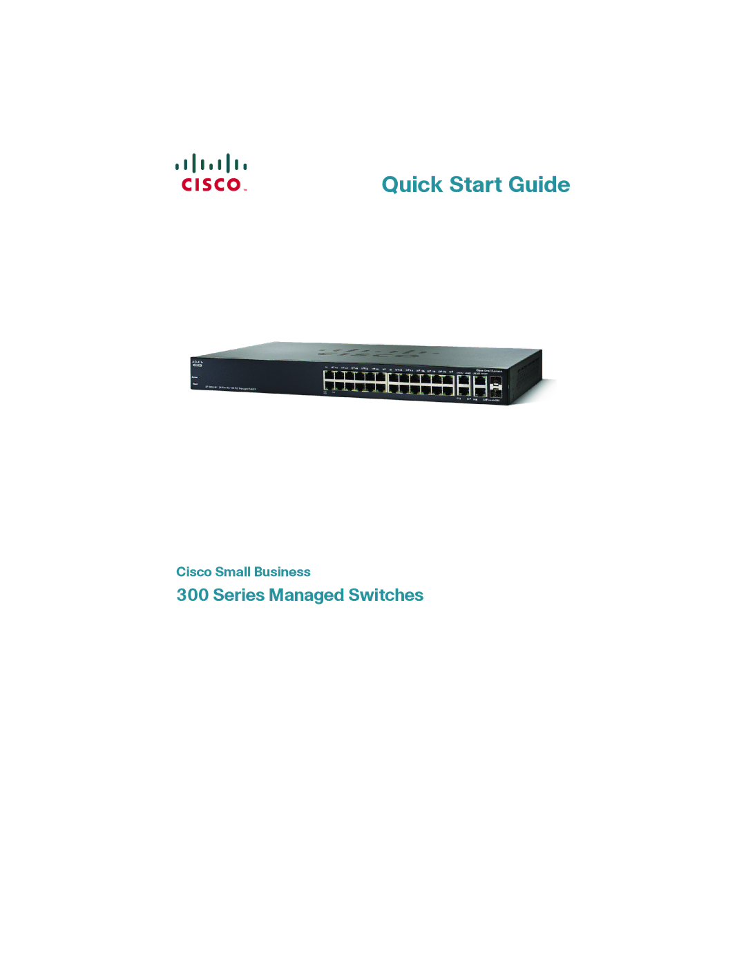 Cisco Systems 300 quick start Quick Start Guide 