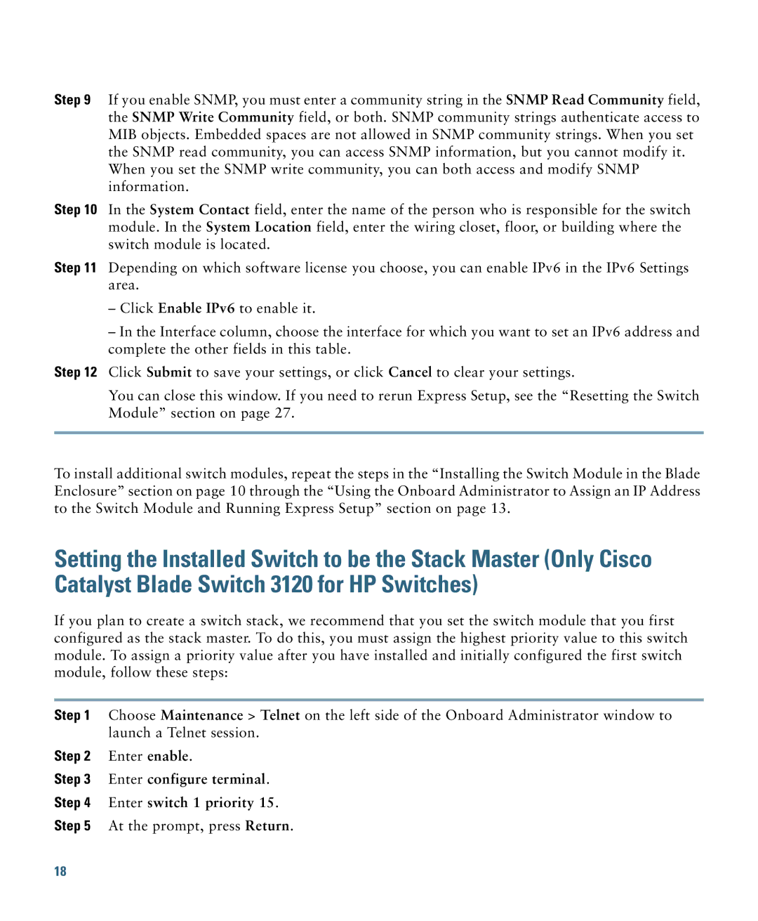 Cisco Systems 3000 Series manual Enter enable 