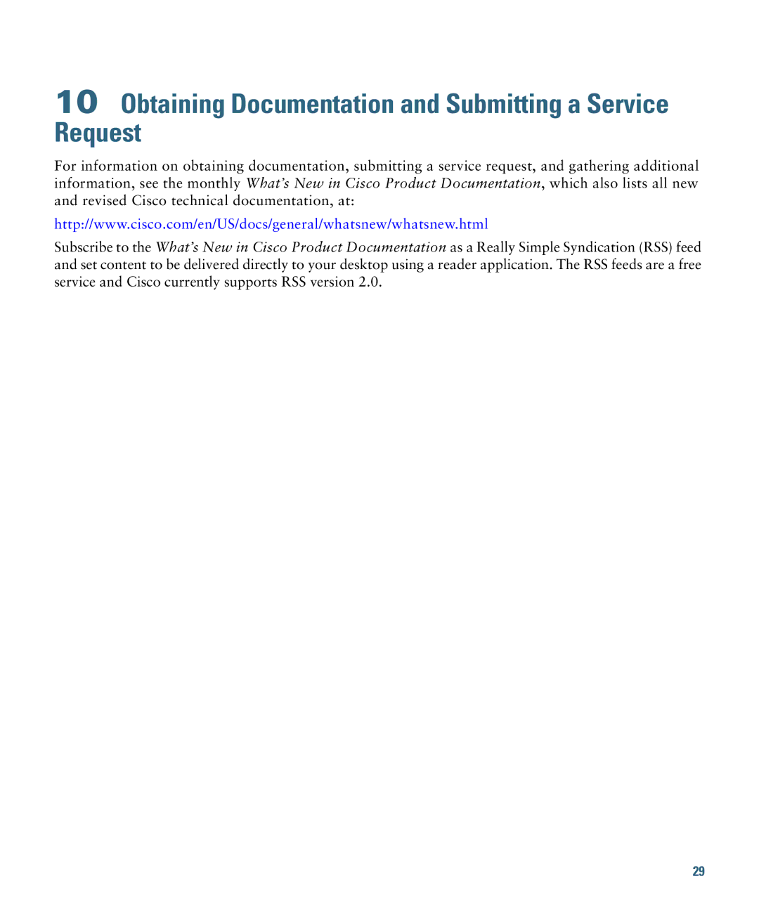 Cisco Systems 3000 Series manual Obtaining Documentation and Submitting a Service Request 