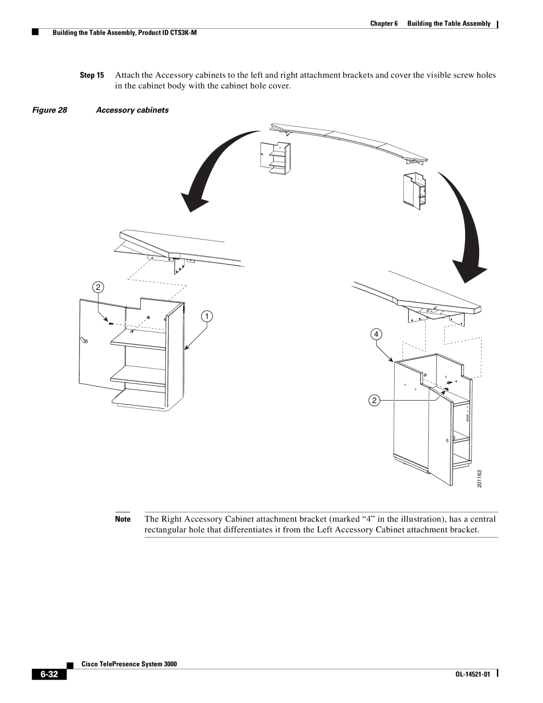 Cisco Systems 3000 manual Accessory cabinets 