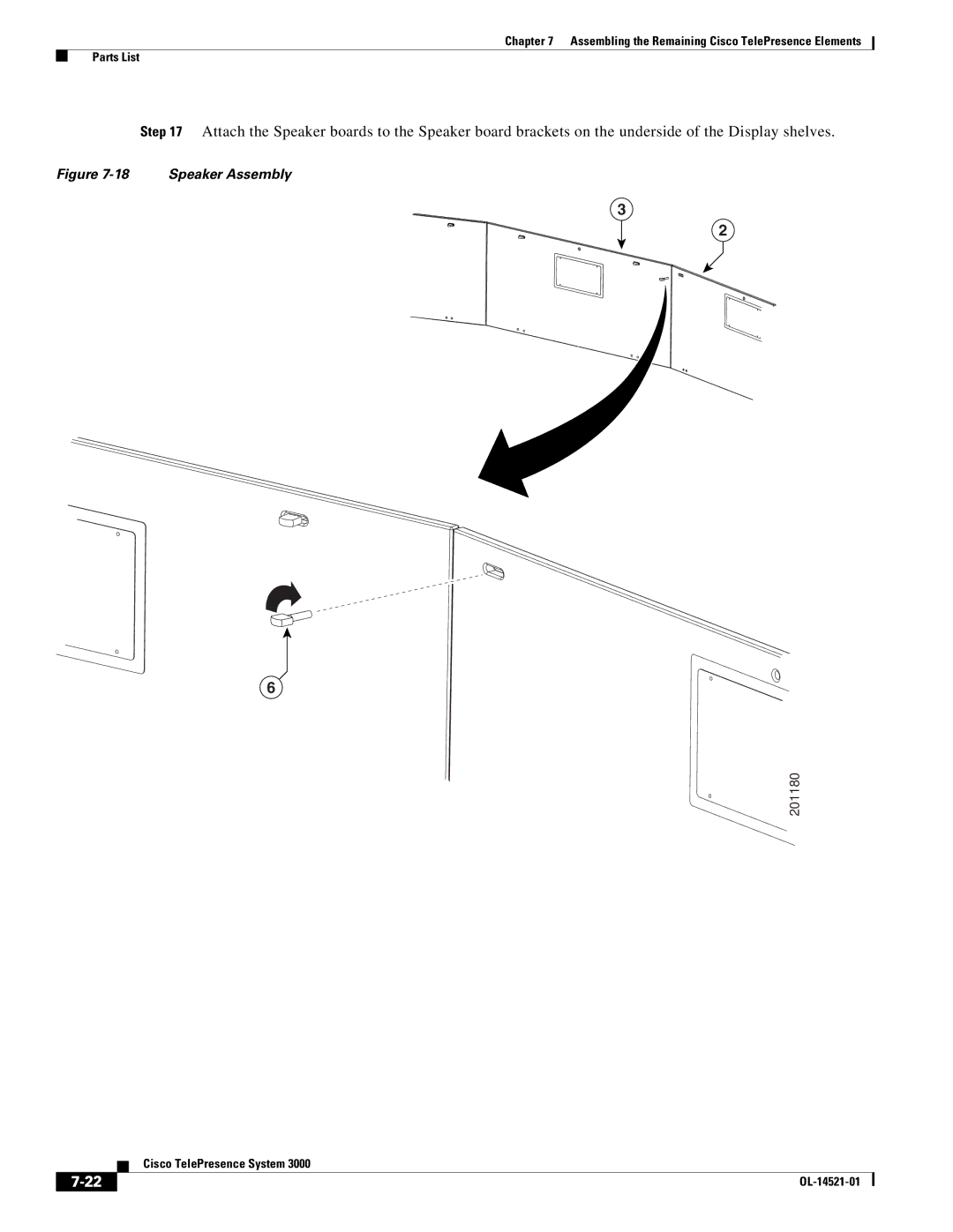 Cisco Systems 3000 manual Speaker Assembly 