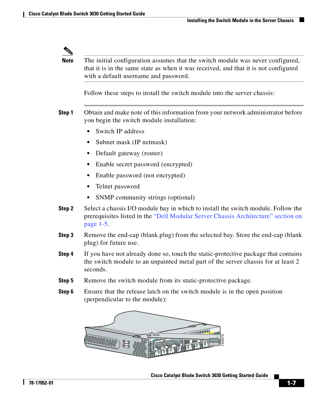 Cisco Systems 3030 manual 143473 